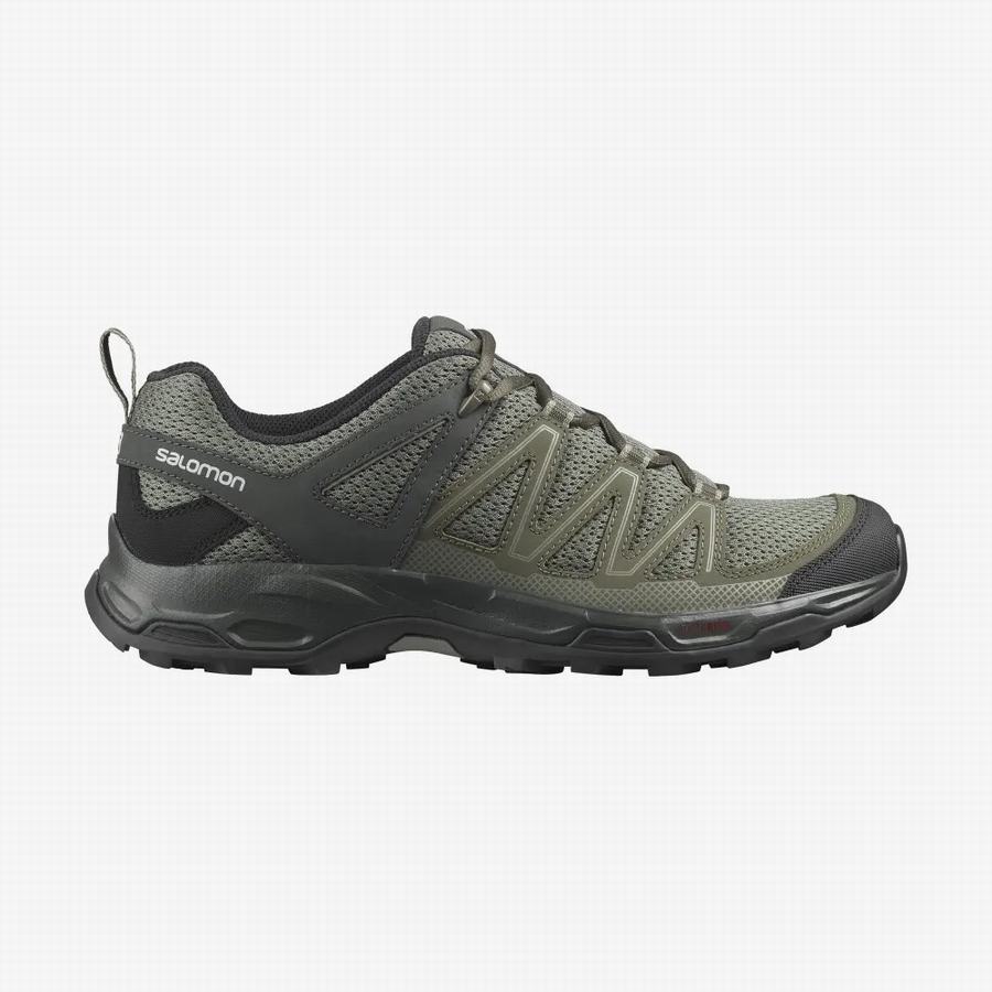 Salomon Pathfinder Férfi Túracipő Olivazöld (SQL3346RV)